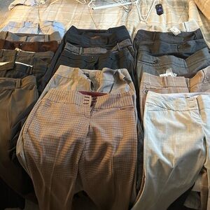 The Limited Women's Trousers lot of 18 pairs size 4 NWT or EUC